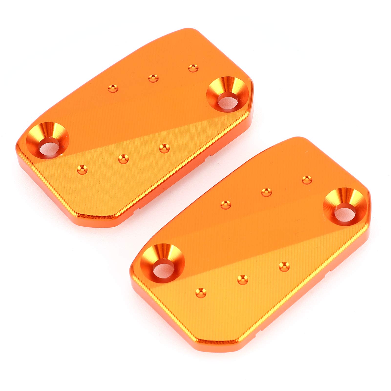 Abdeckung des Bremsflüssigkeitsbehälterdeckels aus CNC-Aluminiumlegierung, Passend für die Modelle 250 350 XC, 450 SX SX-F SX-R (Orange) von Tomvorks