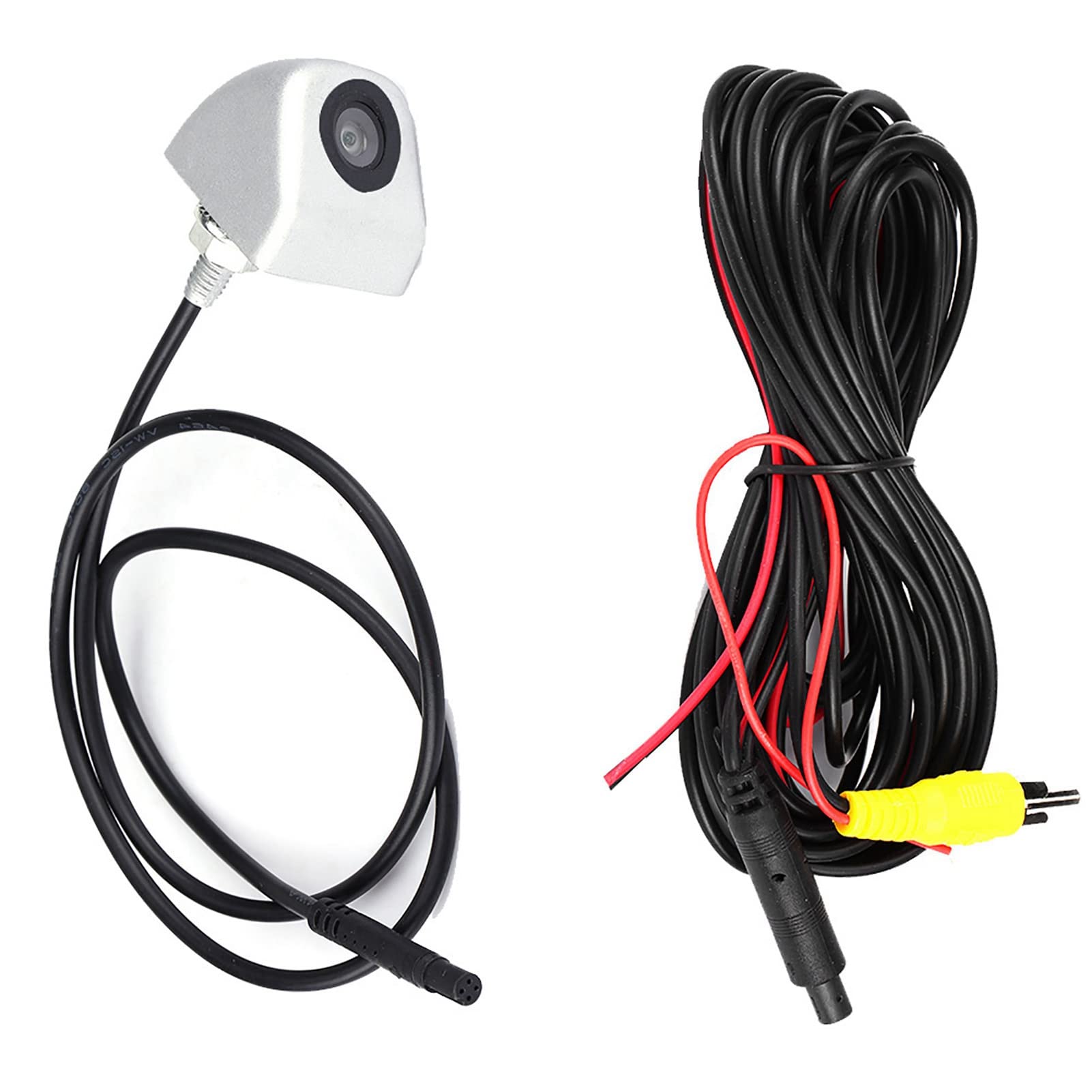 Auto-CCD-Rückfahrkamera, Backup-Parkplatz-Rückfahrkamera, Wasserdichte LED-Leuchten, Weitwinkel, Unterstützt NTSC PAL 720p-Auflösung, für Auto, LKW, Wohnmobil, Mini-Van, Schwarz von Tomvorks