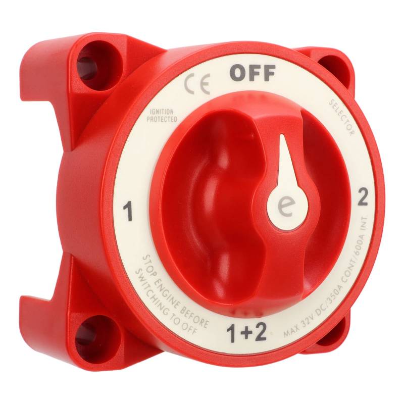 Batterie-Trennschalter, 4-Gang-Position, Ausschalt-Trennschalter, Marine, Yacht, Wohnmobil von Tomvorks