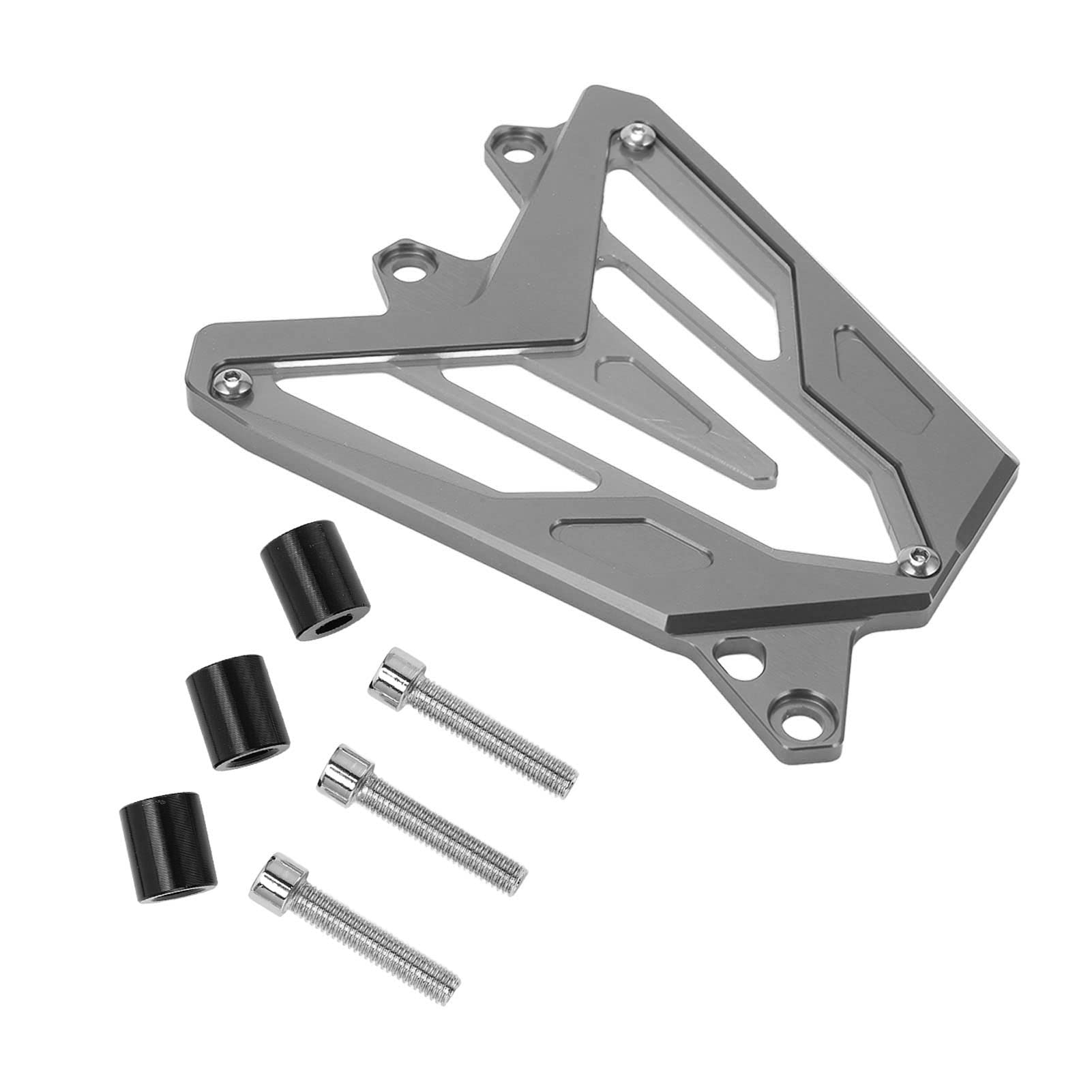 Kettenradabdeckungsschutz, Motorkettenschutz aus CNC-Aluminiumlegierung, Passend für MT07, FZ07, XSR700 (Titan) von Tomvorks