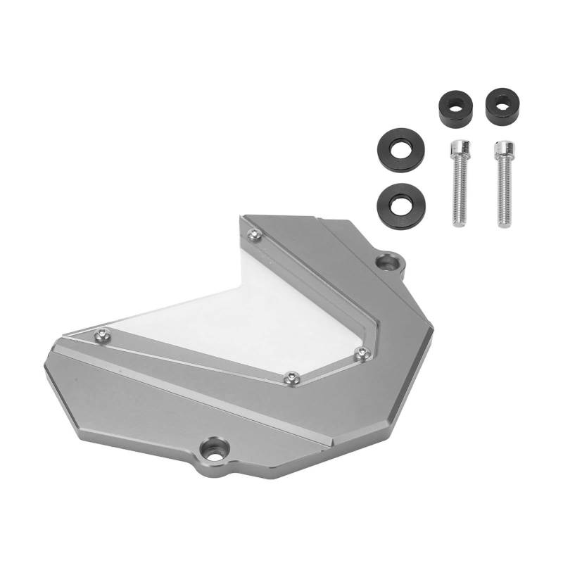 Motorrad-Kettenradabdeckung, Kettenführungsschutz, CNC-Aluminiumlegierung, Passend für MT09, FZ09 2013–2017 (Titan) von Tomvorks