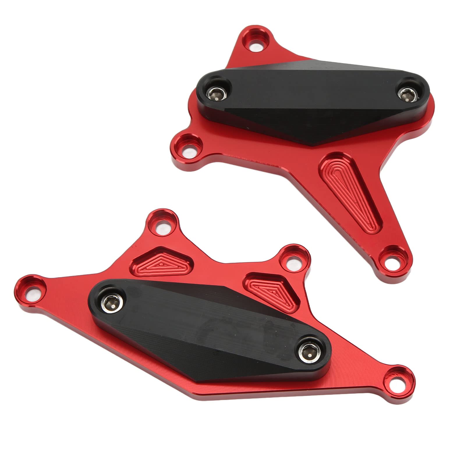 Motorschutz, Motorradmotor-Crash Frame Slider Protector, Ersatz für CB500X (Rot) von Tomvorks