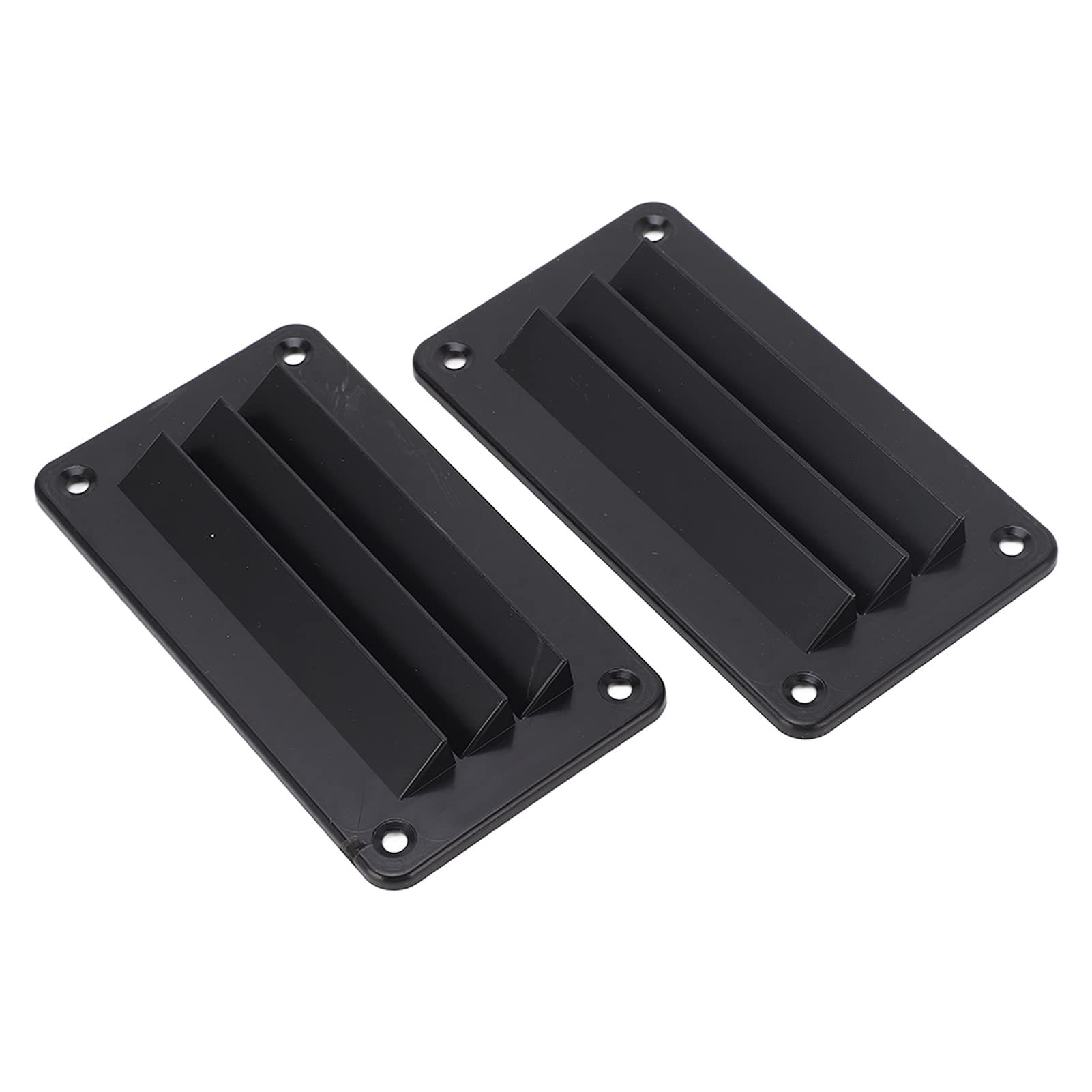 RV Air Vent Louver Professionelles Badezimmer-Büro-Lüftungsauslassgitter für RV-Yachtboot (Schwarz) von Tomvorks