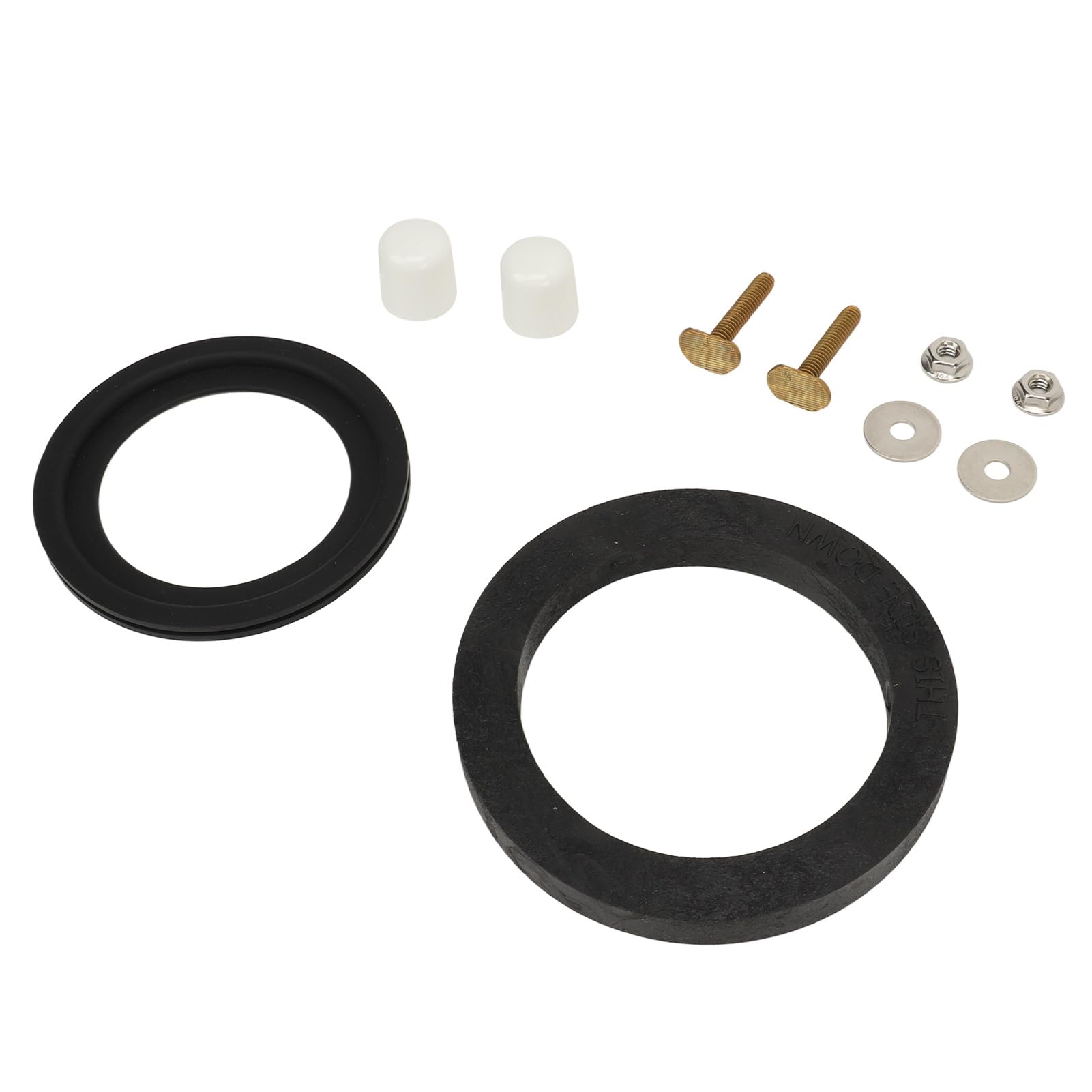 RV Toilettensiegel -Kit | Montage -Hardware 385311652 Flansch -Flush -Dichtung für Dometische 300, 310, 320 Toiletten | Stellen Sie eine Enge und Leckfreie Dichtung Sicher von Tomvorks