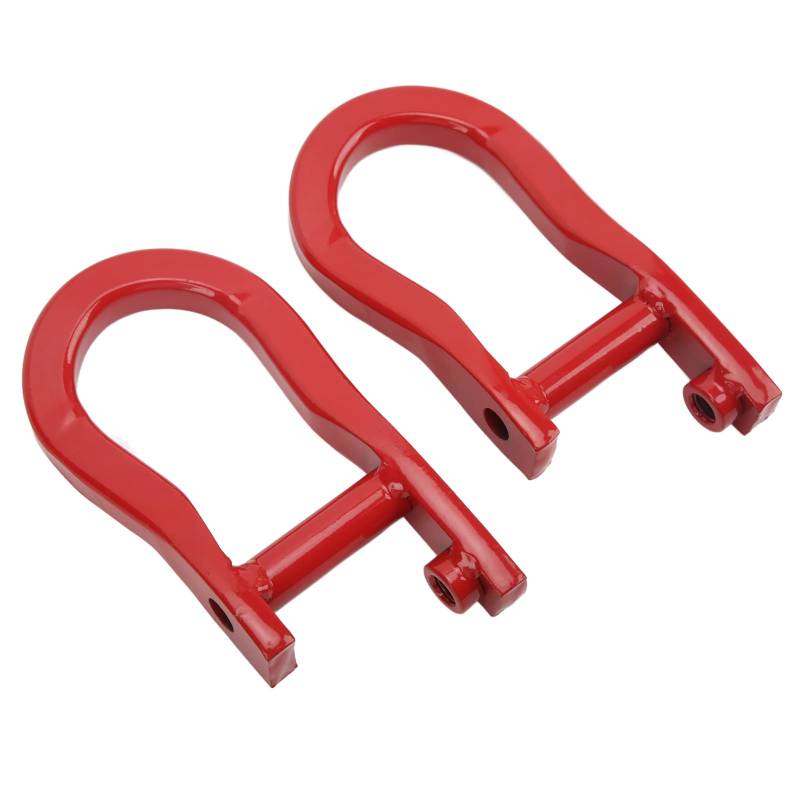 Tomvorks Auto-Vorderbumktor-Haken, 2 PCS Vordere Stoßfänger-Schlepptauhaken 84192871 Ersatz für Sierra 1500 2007-2018 (Rot) von Tomvorks