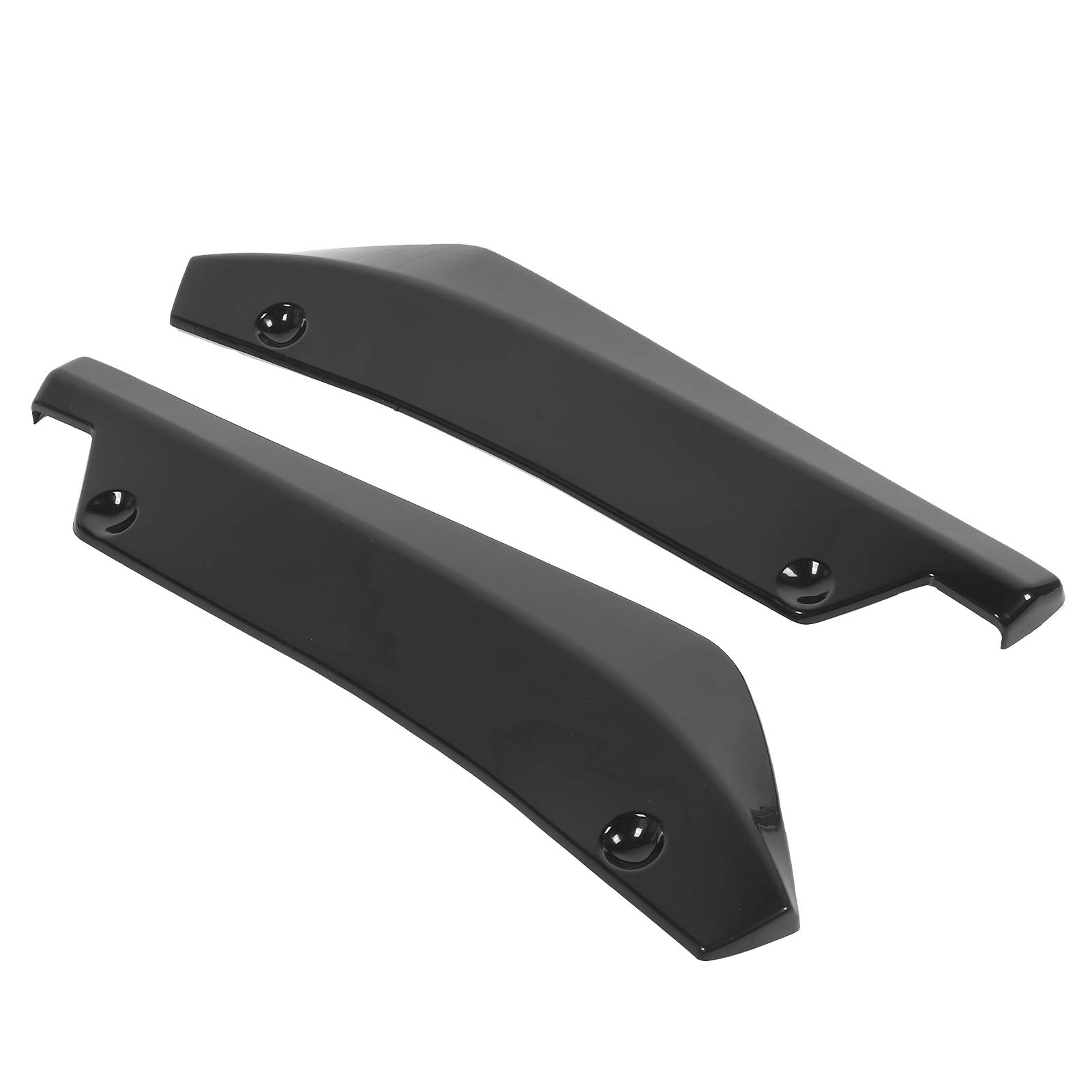 Universeller Glänzender Schwarzer Hinterer Stoßfänger Lippenspoiler 2pcs Anti -Scratch -Beschützer für Auto von Tomvorks