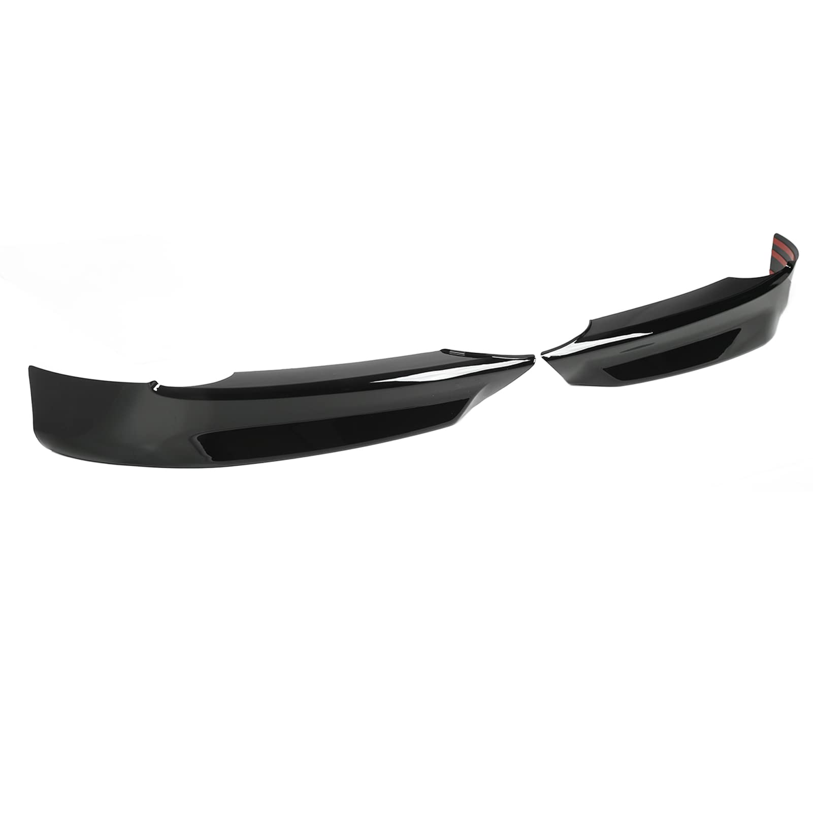 Vordere Stoßfänger Lippenspoiler, 2pcs Carbonfaserstil Frontstoßstange Lip Splitter für 3 Serie E90 E91 PRE-LCI von Tomvorks