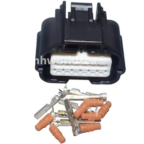 Tongkat Ruiting Store 12 Pin 0,6mm 7282-8854-30 7283-8854-30 Automotive Air Flow Meter Stecker Versiegelt Kabel Buchse Compatible with The Ni1s2s1an(1set Female) von Tongkat