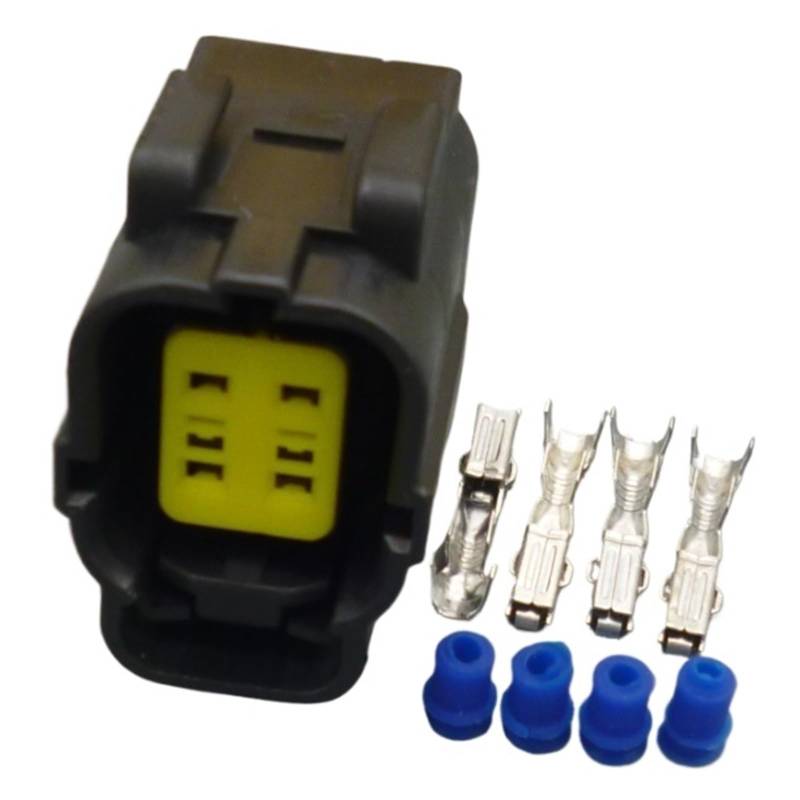 Ruiting Store 2,3,4,6,8,10 Pin Way 174354-2 174352-2 Männlich Weiblich Versiegelter Auto-Kabelanschlussstecker compatible with the Auto-LKW(1set 4pin female) von Tongkat