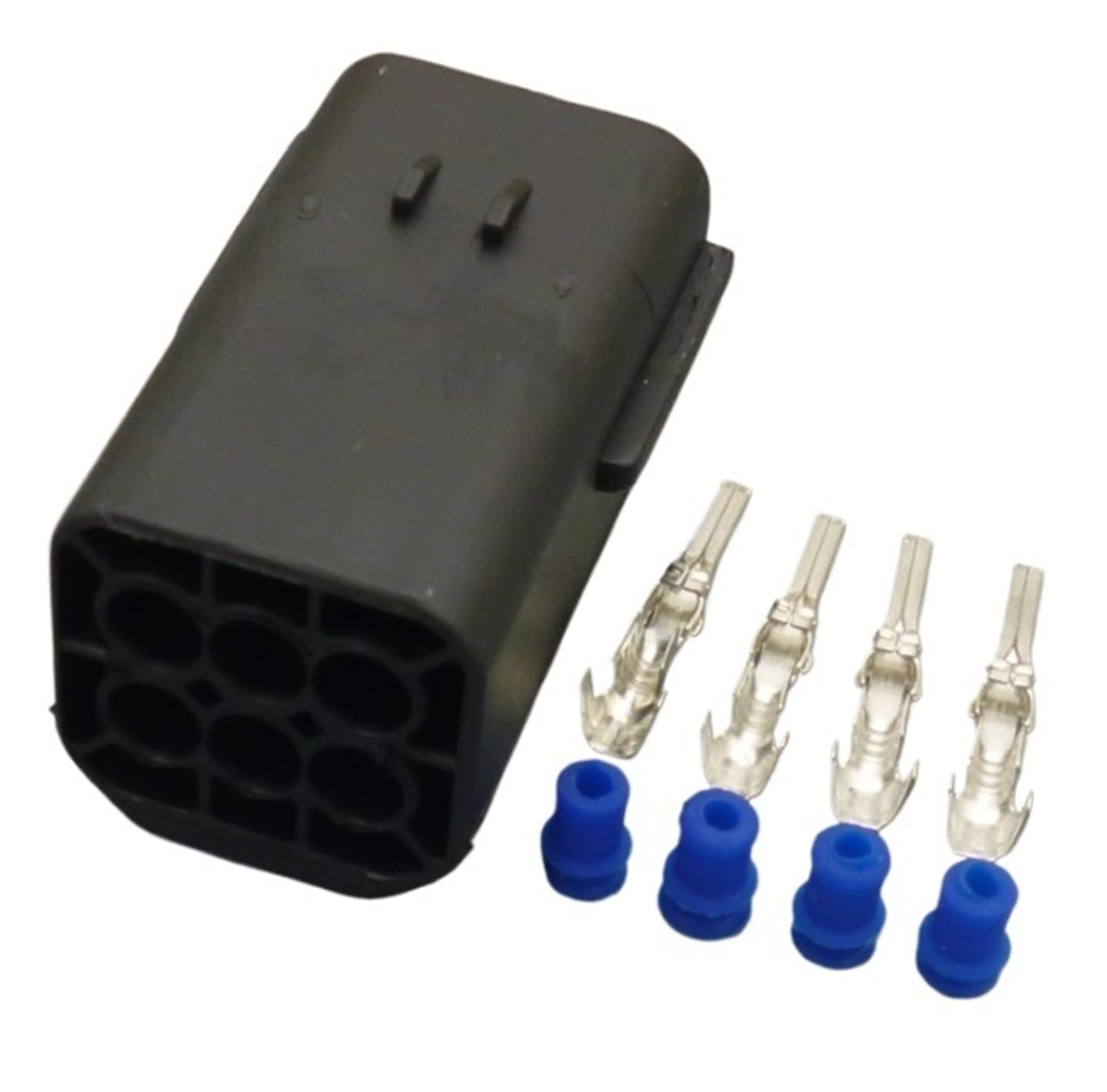 Ruiting Store 2,3,4,6,8,10 Pin Way 174354-2 174352-2 Männlich Weiblich Versiegelter Auto-Kabelanschlussstecker compatible with the Auto-LKW(1set 4pin male) von Tongkat