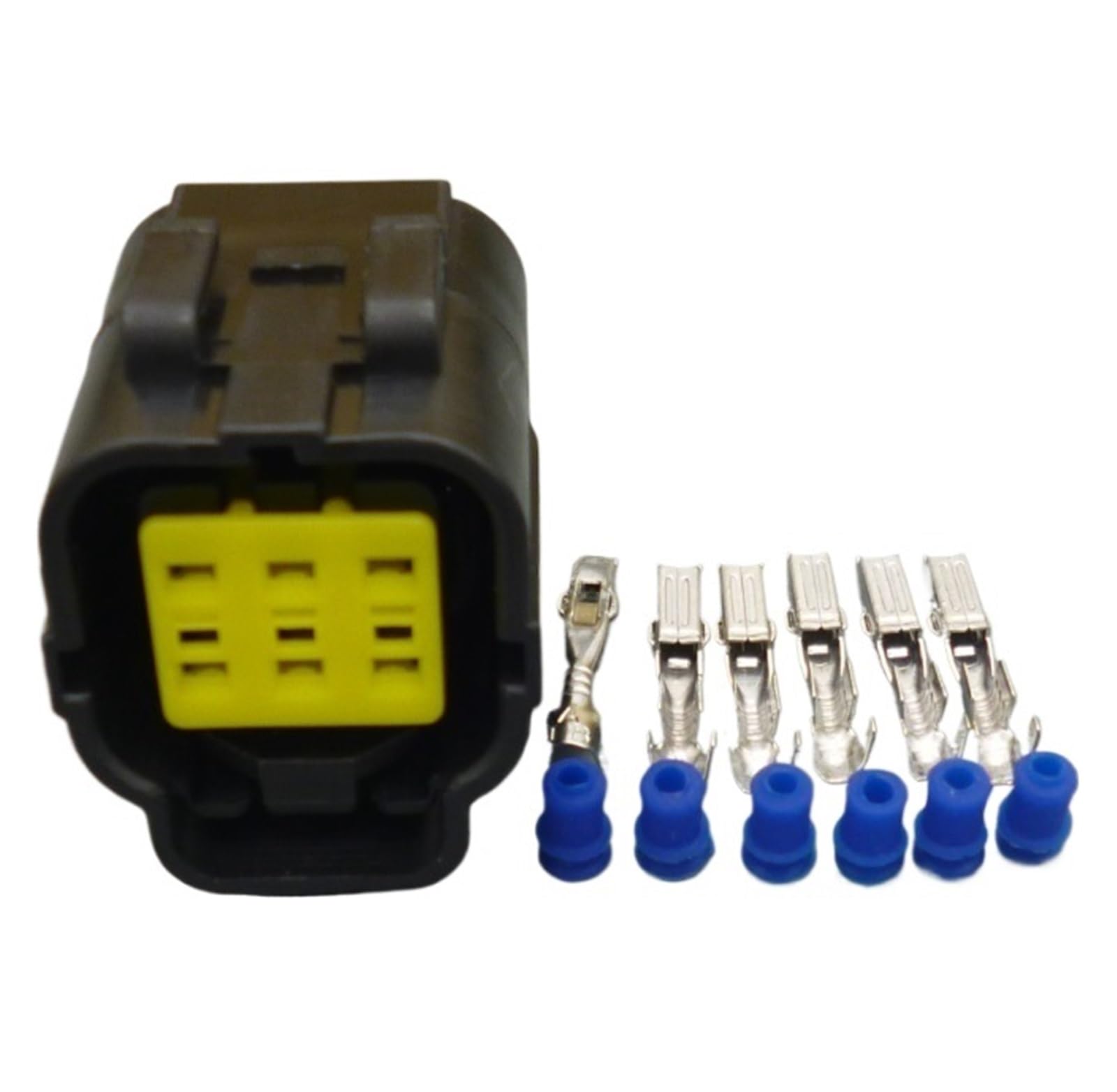 Ruiting Store 2,3,4,6,8,10 Pin Way 174354-2 174352-2 Männlich Weiblich Versiegelter Auto-Kabelanschlussstecker compatible with the Auto-LKW(1set 6pin female) von Tongkat