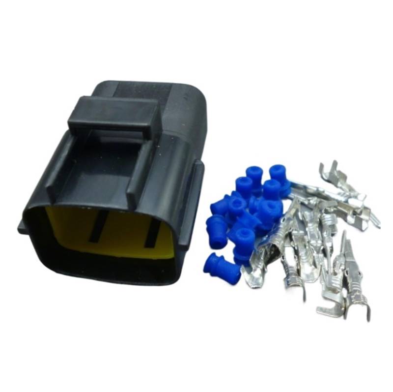 Ruiting Store 2,3,4,6,8,10 Pin Way 174354-2 174352-2 Männlich Weiblich Versiegelter Auto-Kabelanschlussstecker compatible with the Auto-LKW(1set 8pin male) von Tongkat