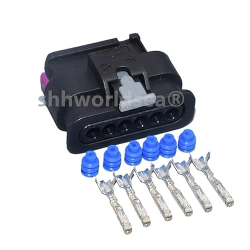 Ruiting Store 6 Pin Gaspedal Position Auto Stecker 4F0973706 compatible with the 4F0 973 706(1set female) von Tongkat