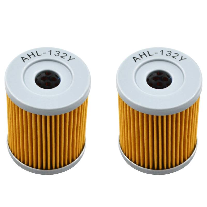 AHL - Motorrad Ölfilter 2 pcs für Beta Alp 4T 125 125 2001-2005/Alp 4T 200 200 2001-2008/200 Urban 200 2008-2016 von Tongtong