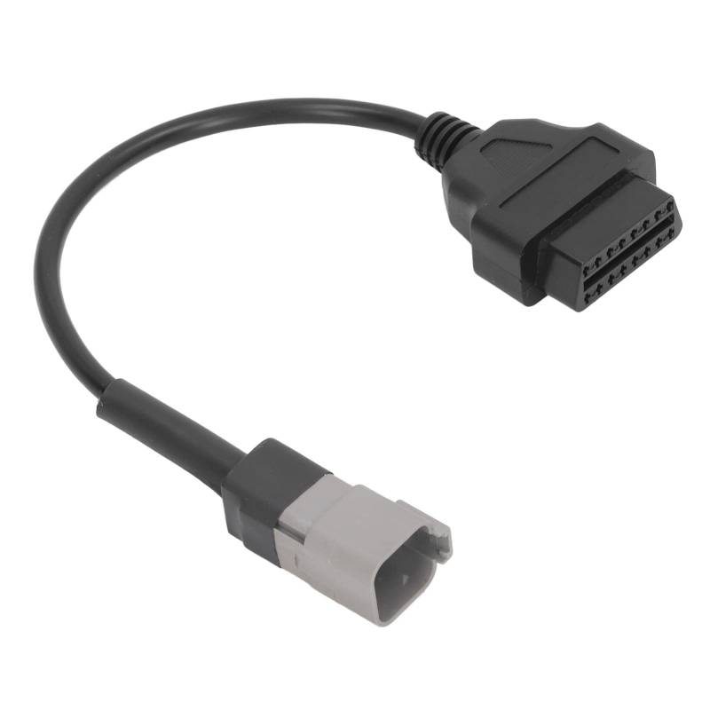 6PIN auf 16PIN Diagnosekabel Adapter Ersatz für CAN-AM MOTO ATV UTV Motorrad Fahrrad, OBDII Scannerkabel für ELM 327 V.1.5 Zum Computer von Tonysa