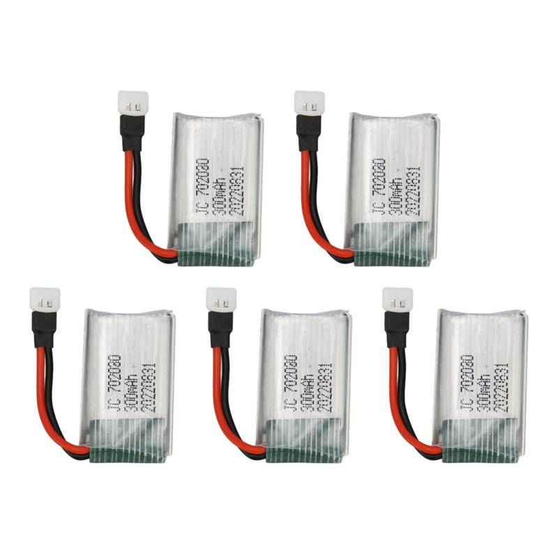 RC Drone Batterie 702030 300 MAh 3,7 V UAV Batterie Drone Zubehör Quadcopter Batterie für E55 FQ777 FQ17W DFD F180 FY530 U816 von Tonysa