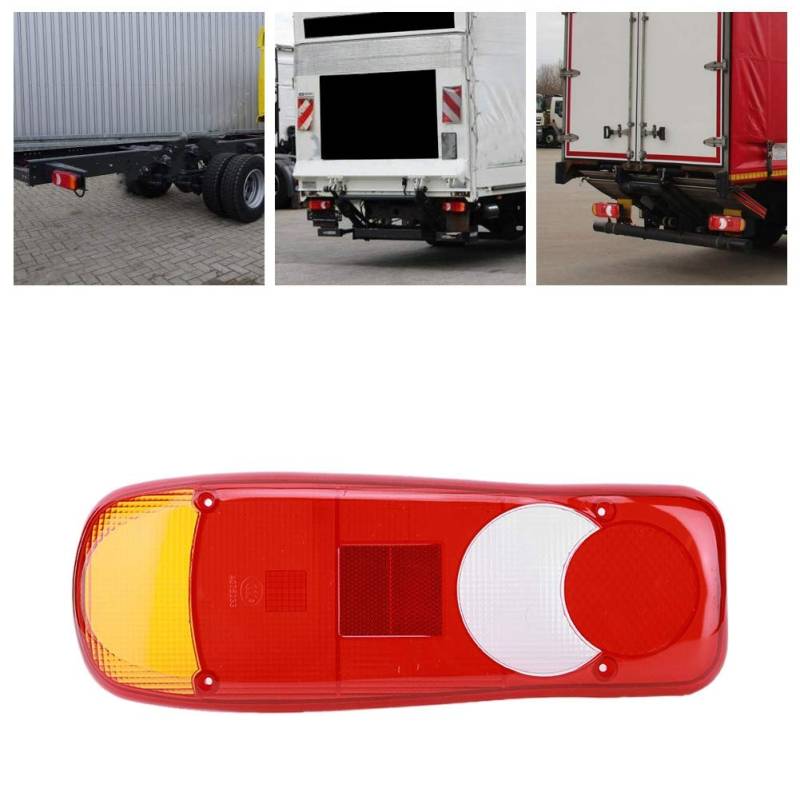 Toothbace LKW-Rücklichtabdeckung, Rückleuchten Reverse Rücklicht Universal Rücklichter Heckleuchte Lampenabdeckung Shell für LKW KFZ Anhänger von Toothbace