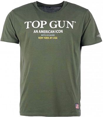 Top Gun 3002, T-Shirt - Oliv - M von Top Gun