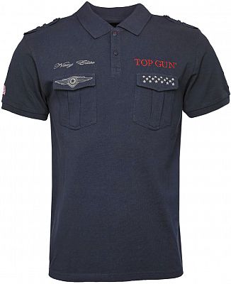 Top Gun 3003, Poloshirt - Dunkelblau - L von Top Gun