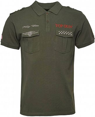 Top Gun 3003, Poloshirt - Oliv - L von Top Gun