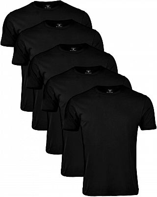 Top Gun 3030 Basic, T-Shirt 5er-Pack - Schwarz - L von Top Gun