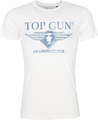 Top Gun Beach, T-Shirt - Weiß/Hellblau - 3XL von Top Gun