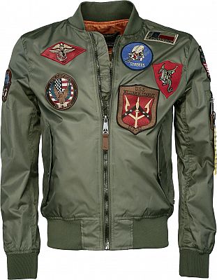 Top Gun Beast, Textiljacke - Dunkelgrün - 3XL von Top Gun