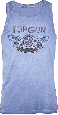 Top Gun Flap, Tanktop - Blau - S von Top Gun