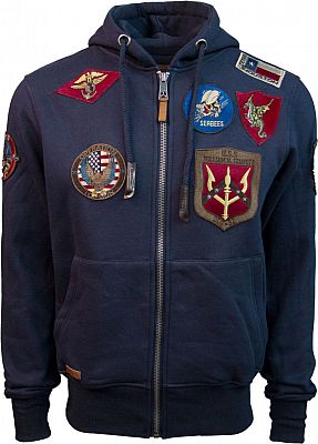 Top Gun Operation, Kapuzenjacke - Dunkelblau - XL von Top Gun