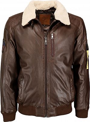 Top Gun Rafel, Lederjacke - Braun - 48 von Top Gun