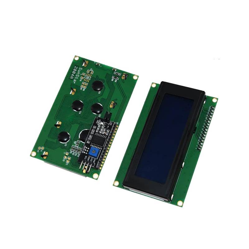 IC/I2C 2004 20x4 Zeichen LCD Modul Display, Serielles LED Display Modul, Blau mit IIC von TopHomer