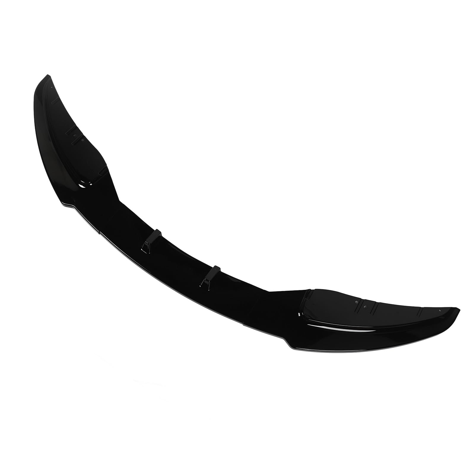 Topiky 3 Stück Auto Frontstoßstangen Splitter Spoiler für 1er E81 E82 E87 E88 LCI Standard Edition 2008 Bis 2011 (Helles Schwarz) von Topiky