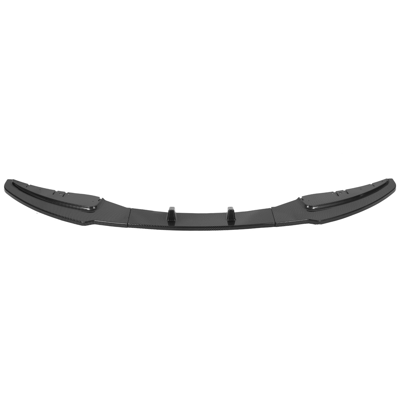 Topiky 3 Stück Auto Frontstoßstangen Splitter Spoiler für 1er E81 E82 E87 E88 LCI Standard Edition 2008 Bis 2011 (Kohlefaser-Stil) von Topiky