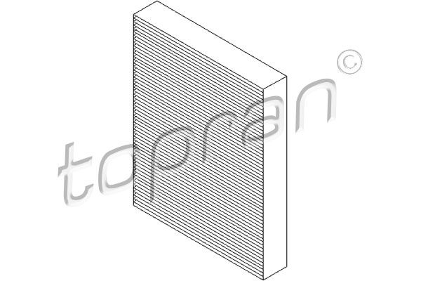 Filter, Innenraumluft Topran 113 022 von Topran