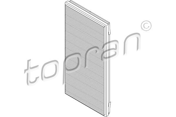 Filter, Innenraumluft Topran 501 188 von Topran