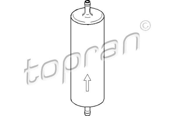 Kraftstofffilter Topran 500 738 von Topran