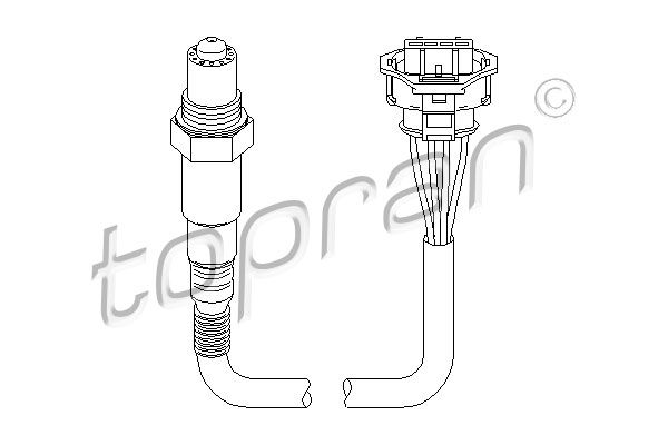Lambdasonde Topran 207 878 von Topran