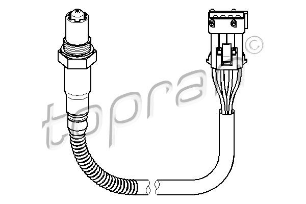 Lambdasonde Topran 722 025 von Topran