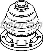 TOPRAN Faltenbalg für Antriebswelle, 103 218 von Topran