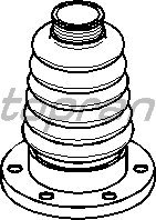 TOPRAN Faltenbalg für Antriebswelle, 109 251 von Topran