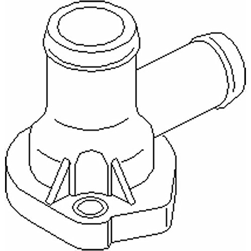 TOPRAN Kühlmittelflansch, 107 917 von Topran