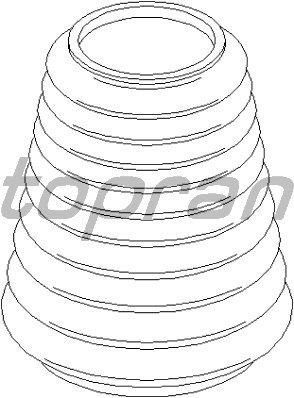 TOPRAN Schutzkappe/Faltenbalg für Stoßdämpfer, 103 619 von Topran