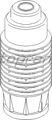 TOPRAN Schutzkappe/Faltenbalg für Stoßdämpfer, 200 433 von Topran
