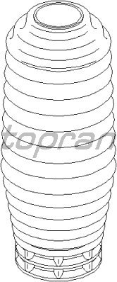 TOPRAN Schutzkappe/Faltenbalg für Stoßdämpfer, 301 417 von Topran