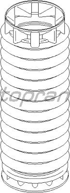 TOPRAN Schutzkappe/Faltenbalg für Stoßdämpfer, 722 479 von Topran