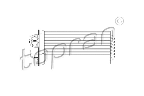 TOPRAN Wärmetauscher, Innenraumheizung von Topran