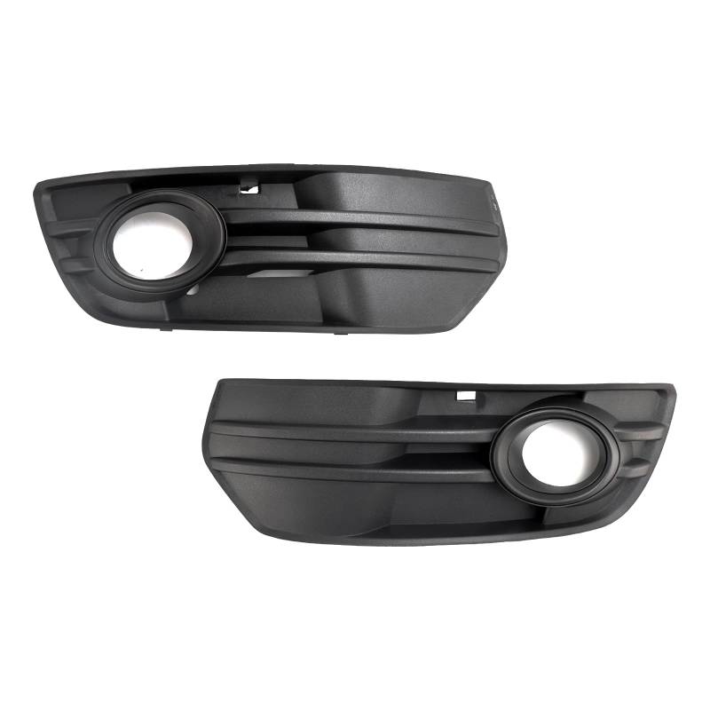 Topteng 2PCS Front Bumper Grill Fog Light Lamp Covers Trim passend für Audi Q5 2009-2012 von Topteng