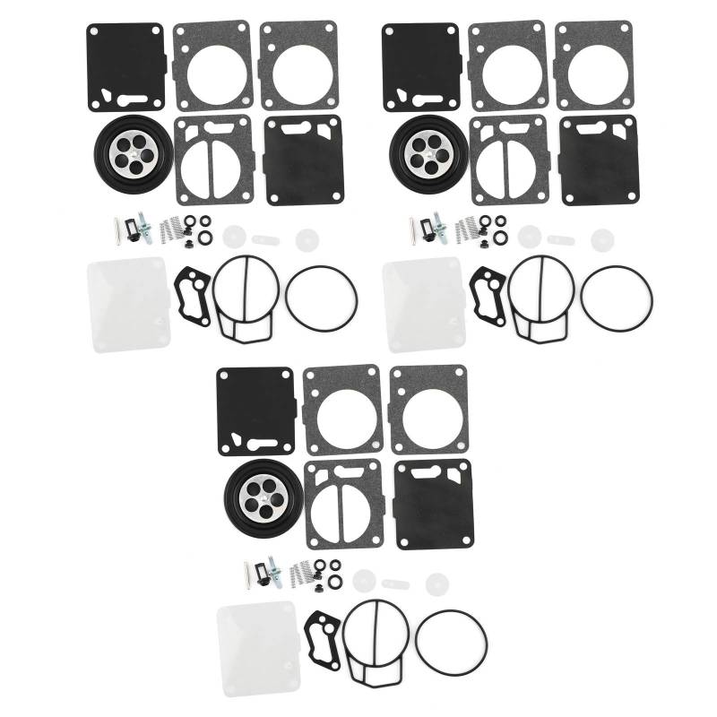 Topteng 3 Carburetor Rebuild Repair Kit for Mikuni Jet Ski PWC SBN Super BN 38 40i 44 46 von Topteng