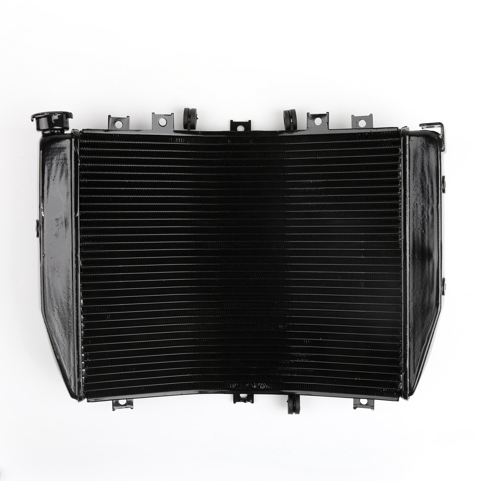 Topteng Aluminium Black Radiator Cooler passend für Kawasaki Ninja ZX10R ZX-10R ZX 10R 2004-2005 von Topteng