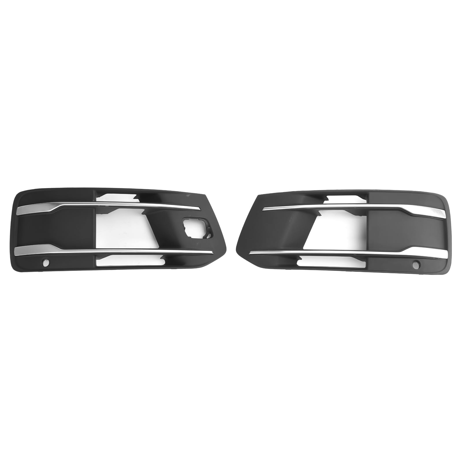 Topteng Front Bumper Cover Fog Light Grille Bezel Insert Grill passend für Audi Q7 2016-2019 von Topteng